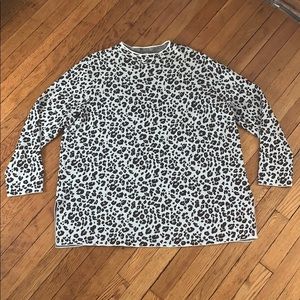 LOFT Plus Leopard Sweater